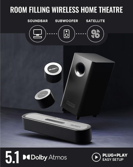 Majority Bowfell Halo Soundbar 5.1
