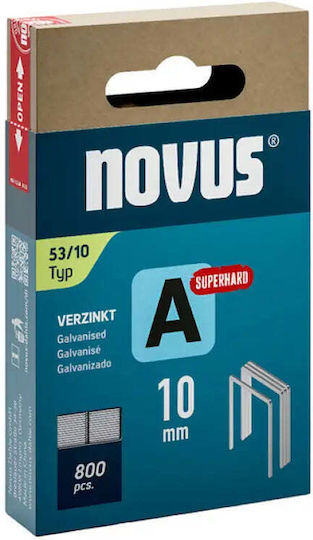 Staples Tacker Type A 53 10 Mm Novus 800 Pieces