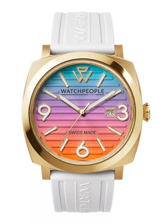 Ice Battery Watch With Metal Bracelet Ice Battery Watch With Metal Bracelet