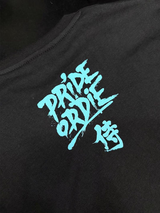 T-shirt Μαύρο