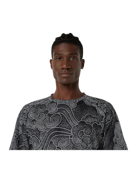 Metarun Αθλητικό T-shirt Μαύρο