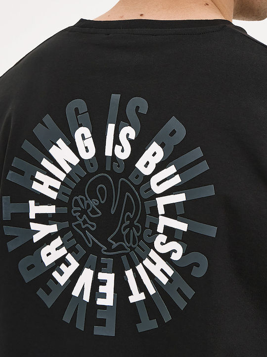 T-shirt Μαύρο