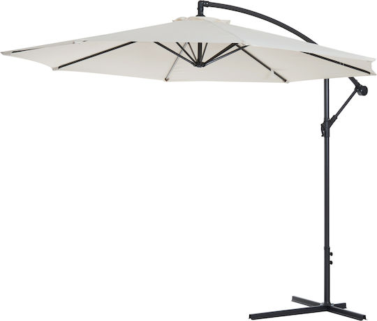 Parasol Ομπρέλα Κρεμαστή Μεταλλική Μπεζ Parasol Ομπρέλα Κρεμαστή Μεταλλική Μπεζ
