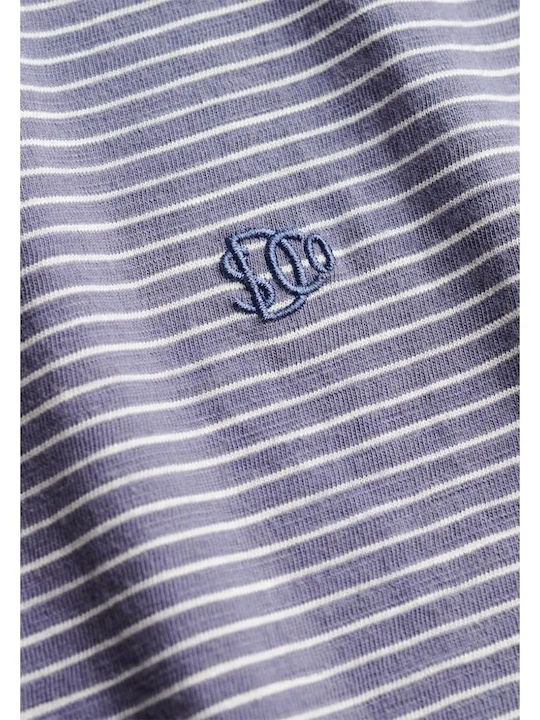 Herrenblusen Kurzarm T-Shirts Blau