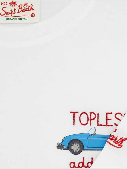Мъжка Блуза Бяла