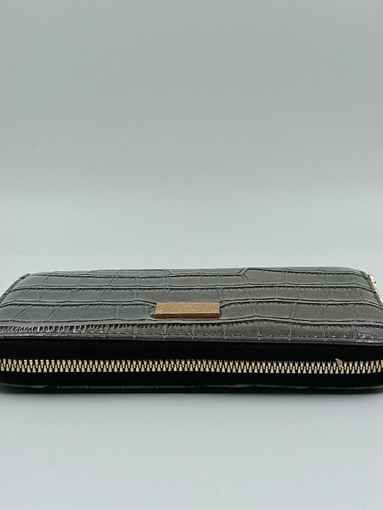 Kleines Damenbrieftasche Grau