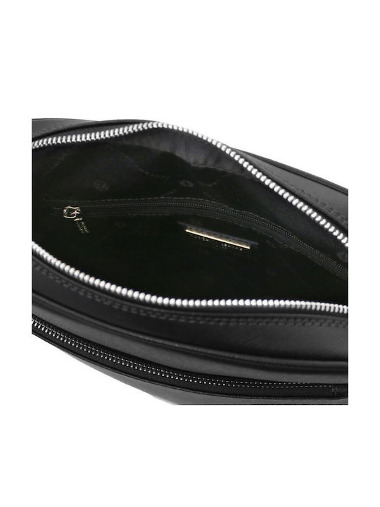 Leder Herren Tasche Schulter / Crossbody Schwarz