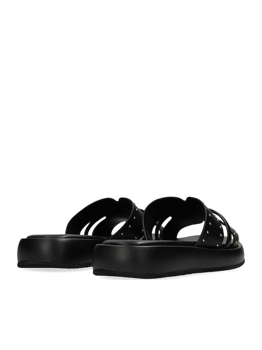 Lotus Women's Flat Sandals Black