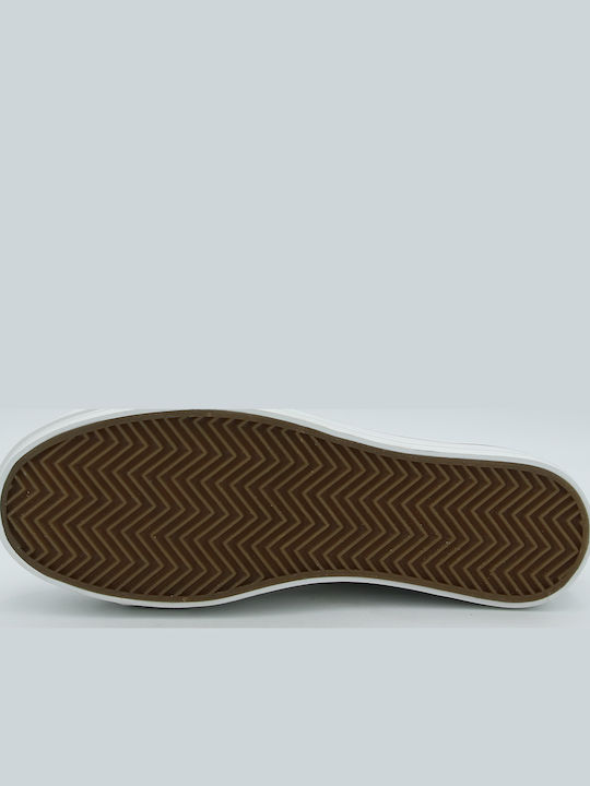 Γυναικεία Flatforms Μποτάκια Λευκά