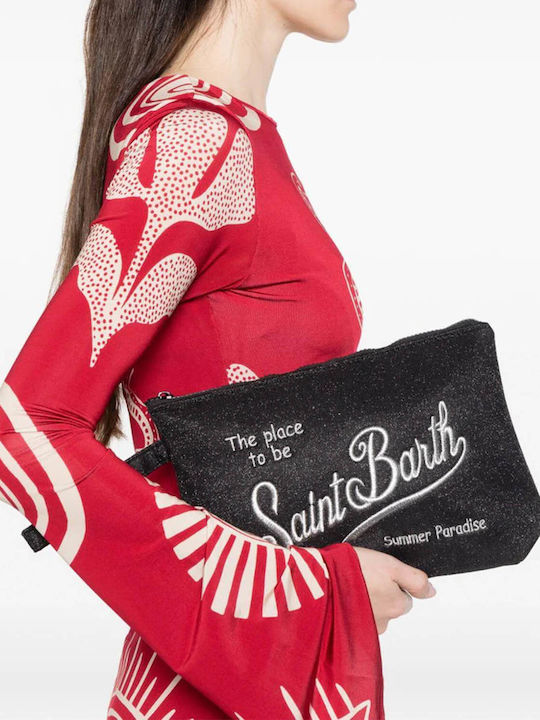 Mc2 Saint Barth Aline Lurex L-pochette Black 8057338888130