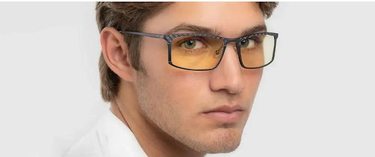 Computerbrille Gunnar Tartan Grau