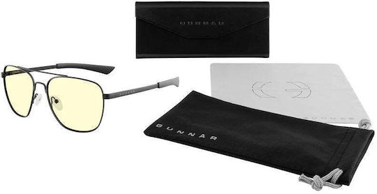 Computerbrille Gunnar Mustang Onyx Bernstein