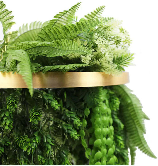 Decorative Hanging Greenery Ring Ø40cm Fern Hd Hd-10457