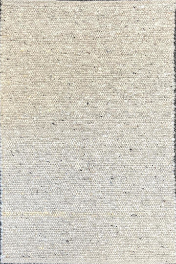 Вълнен Килим 70x130см Бежов