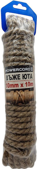 Jute Rope Ø10mm Bundle 10m