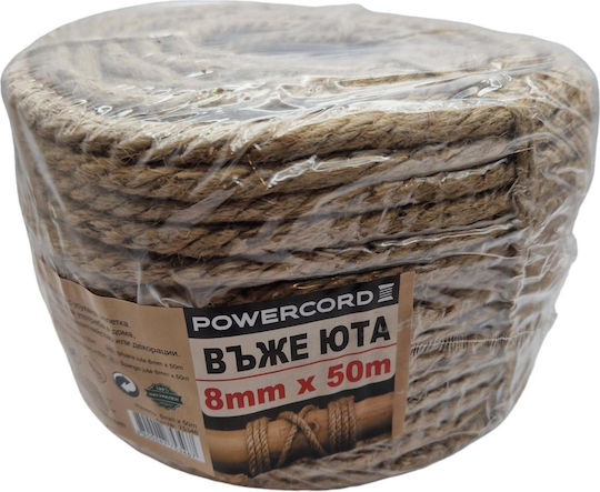 Jute Rope 8mm X 50m