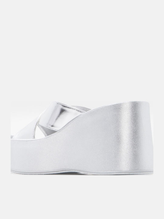 Summer Women's Silver Platforms