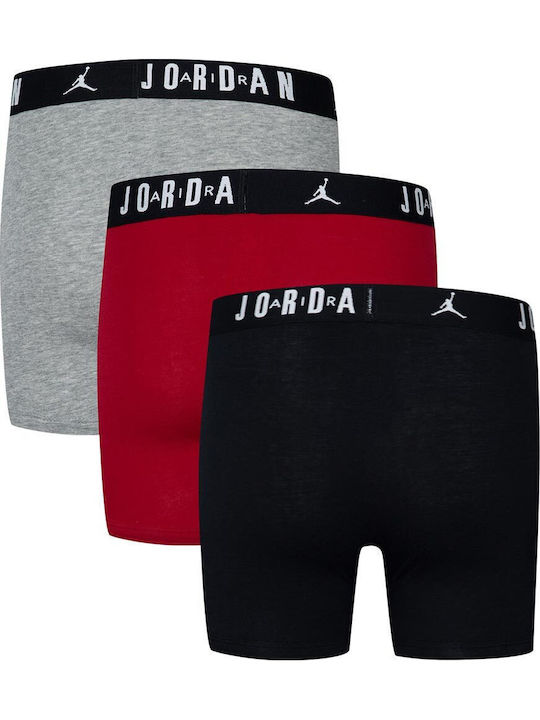 Jordan Jordan Flight Σετ Παιδικά Μποξεράκια Πολύχρωμα 3τμχ