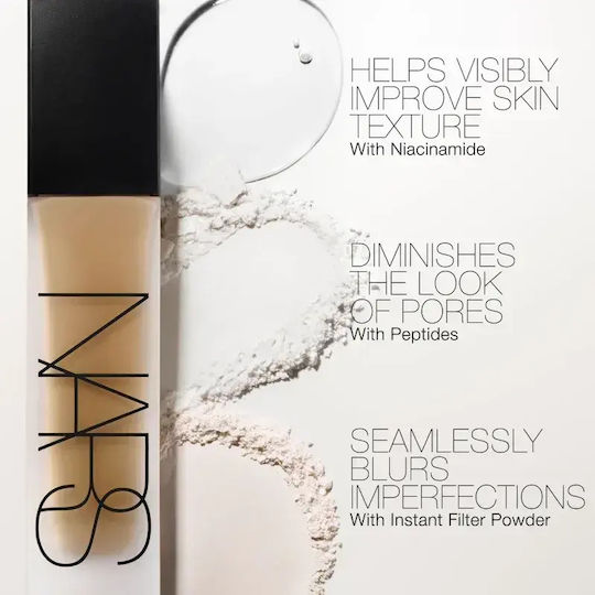 Nars Natural Matte Longwear Foundation Durable Matte Finish Shade 30 Volume Ml 30