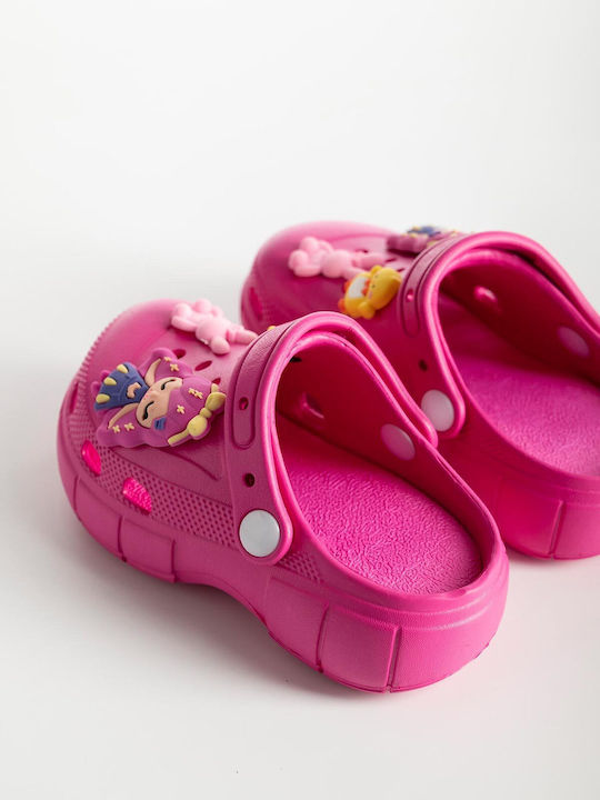 Sabot de Plajă pentru Copii Fuchsia PK26-151-0141-2-FUCHSIA