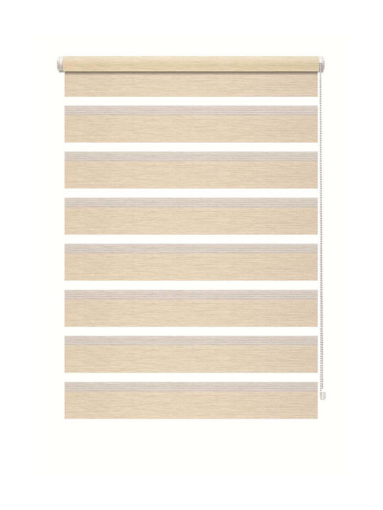 Rollos Partieller Blackout Doppelt Beiges P61,5xH150cm