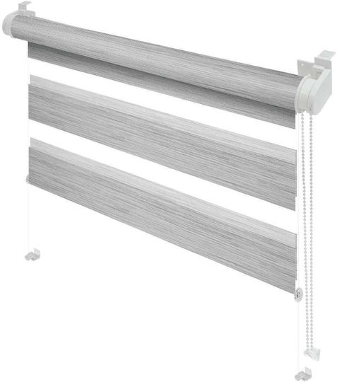 Rollos Partieller Blackout Doppelt P50xH140cm Grau Rollos Partieller Blackout Doppelt P50xH140cm Grau