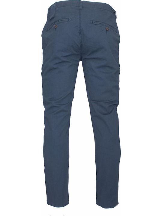 Pantaloni Barbati Chino Regular Fit Albastru