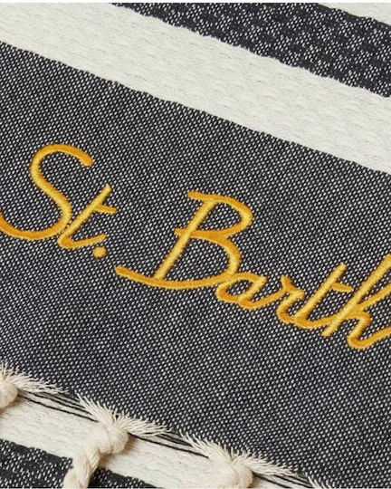 Mc2 Saint Barth Foutas N-towel Black 8051689482719