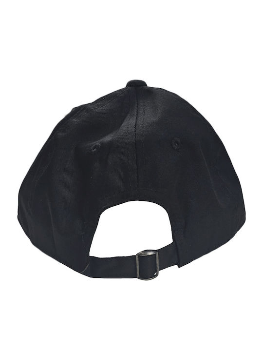 Kappen Jockey 100% Baumwolle 251acc-10001 Schwarz Double 251acc-10001 Schwarz