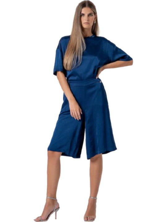 Women's Blue Bermudas