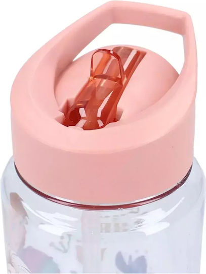 Frozen Παιδικό Παγούρι Frozen με Καλαμάκι 450ml
