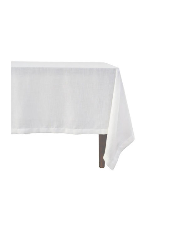 Kotonia Home Cotton White Tablecloth 180x320cm