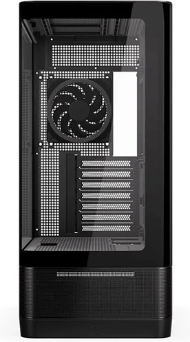 Endorfy Aquarius 8000 Corona Gaming Midi Tower Κουτί Υπολογιστή με Πλαϊνό Παράθυρο και ARGB Φωτισμό Μαύρο