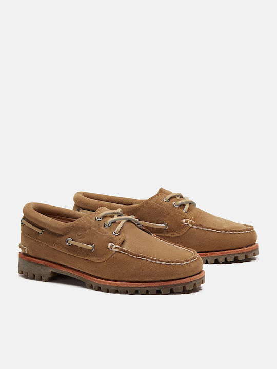 Women's Boat Shoes in Beige Colour