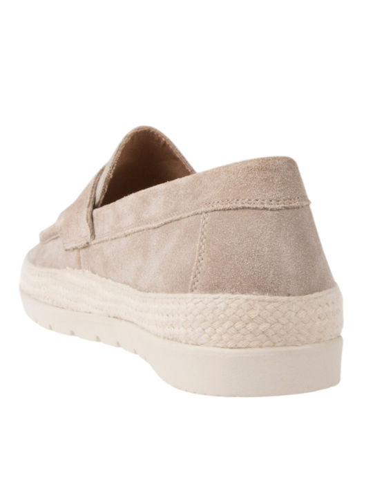 Herren Mokassins in Beige Farbe