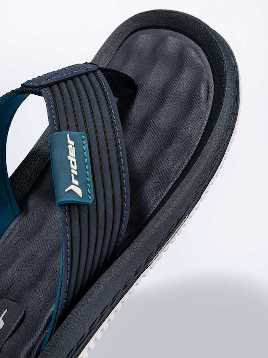 Herren Flip Flops Anatomisch Blau
