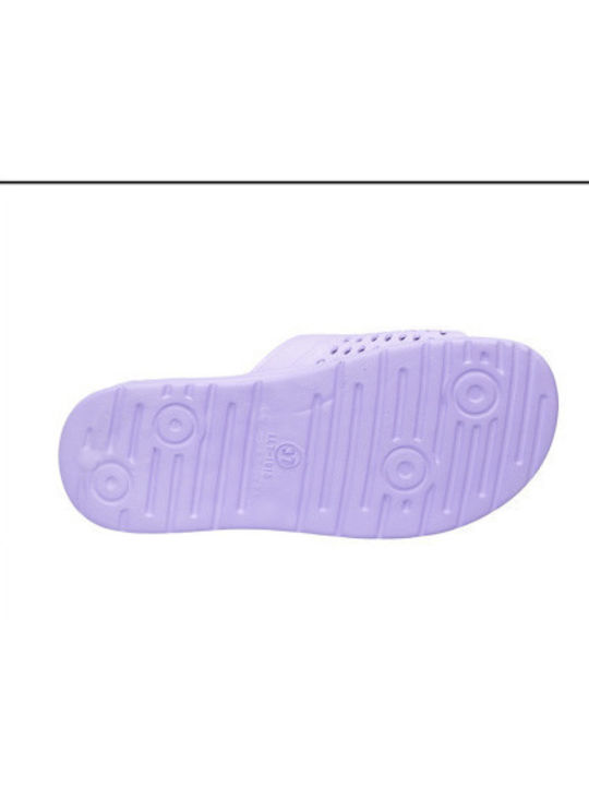 Flip Flops In Purple Colour