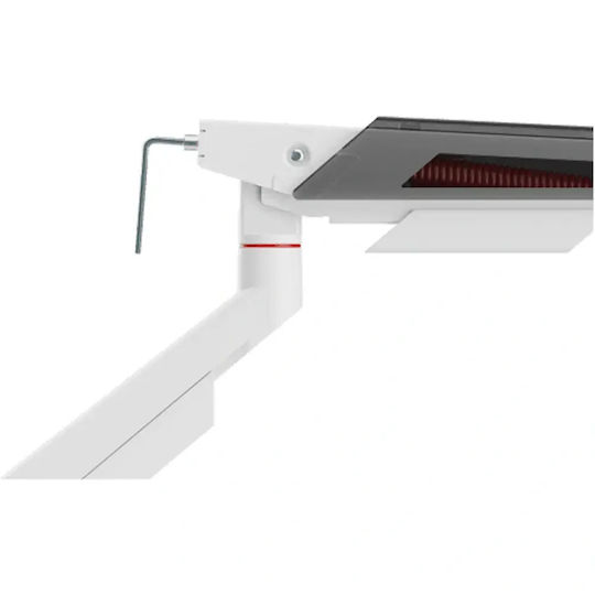 Sbox Schreibtisch Monitorständer mit Verlängerungsarm Weiß (GMS-3210)