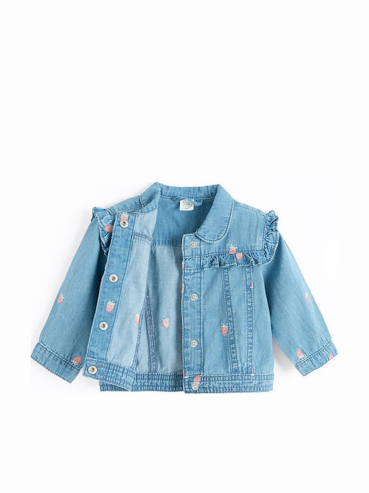 Kids Casual Blue Jacket