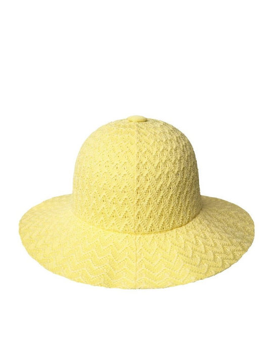 Kangol Tropic Υφασμάτινo Καπέλο Bucket Κίτρινο