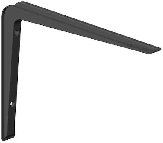 Element-System Corner Shelf Made of Metal in Black Colour