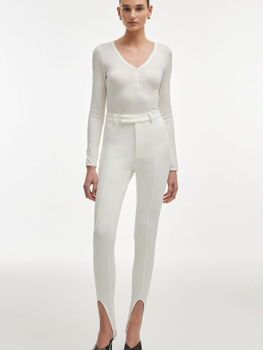 Anasa Bodysuit White Nadia Rapti Anasa Bodysuit White Nadia Rapti