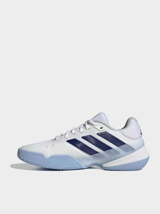 adidas Barricade Дамски Обувки за Тенис за Глинени Игрища Бели