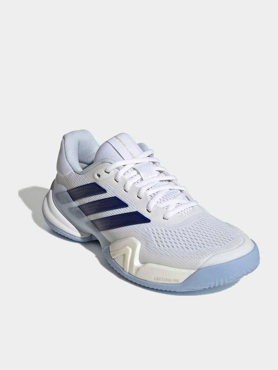 adidas Barricade Дамски Обувки за Тенис за Глинени Игрища Бели
