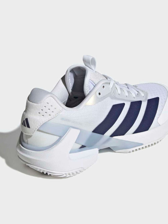 adidas Adizero Ubersonic 5 Дамски Обувки За Тенис За Глинени Игрища Бели