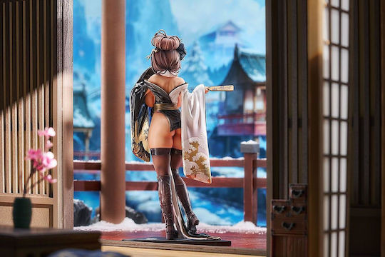 Göttin Victory Nikke Statue 1/7 Noir Schwarzes Kaninchen 25 cm
