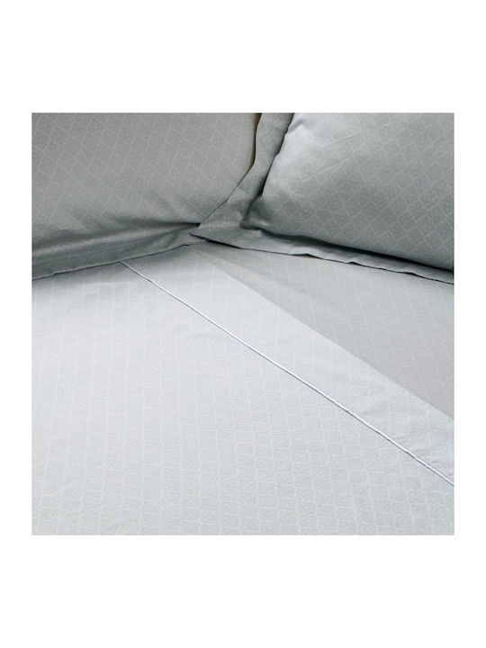 Das Home 1725 Super-Double Bed Sheets Set 240x260cm Gray (4pcs)