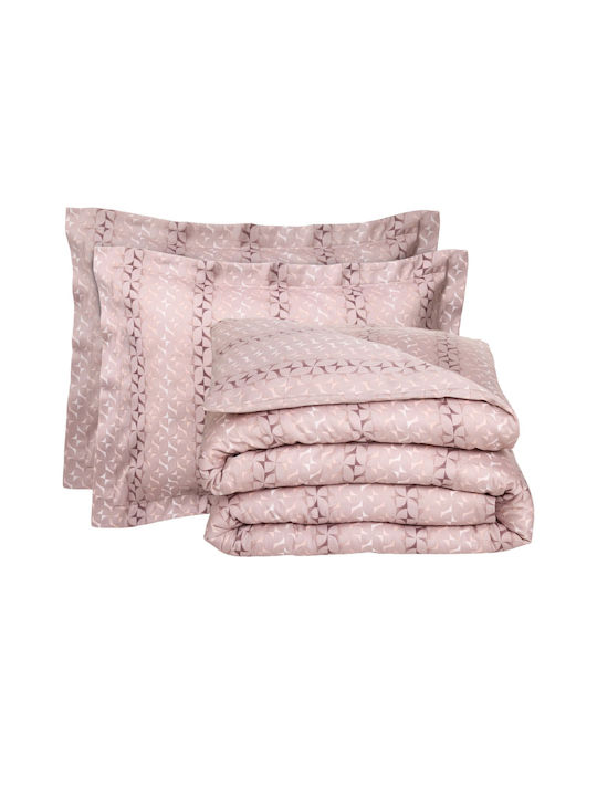 Das Home 1726 Bettlaken Super-Doppel 240x260cm Rosa (4 Stück)