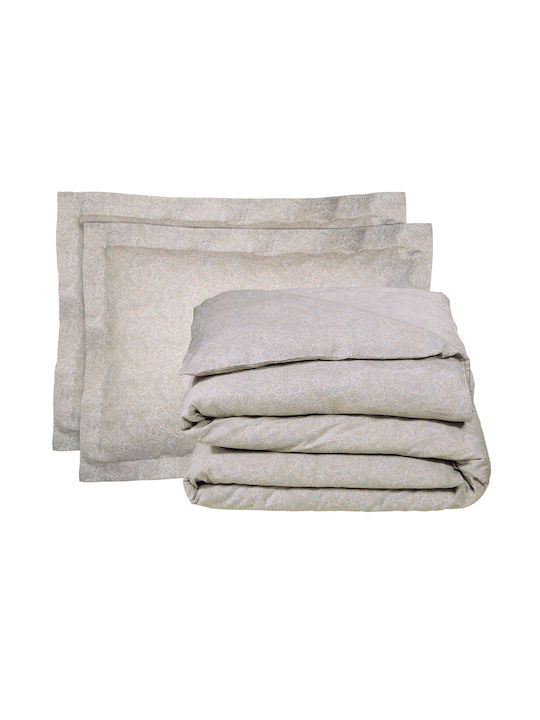 Das Home 1719 Bettlaken-Set Super-Doppel 240x260cm Ecru (4 Stück)