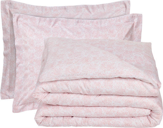 Das Home 1721 Super-Double Bed Sheets Set 240x260cm Ecru (4pcs)